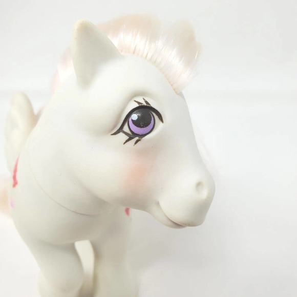 Vintage My Little Pony MLP G1 Twice As Fancy (TAF) Yum Yum Hasbro 1984 Pink Hair - Picture 10 of 11